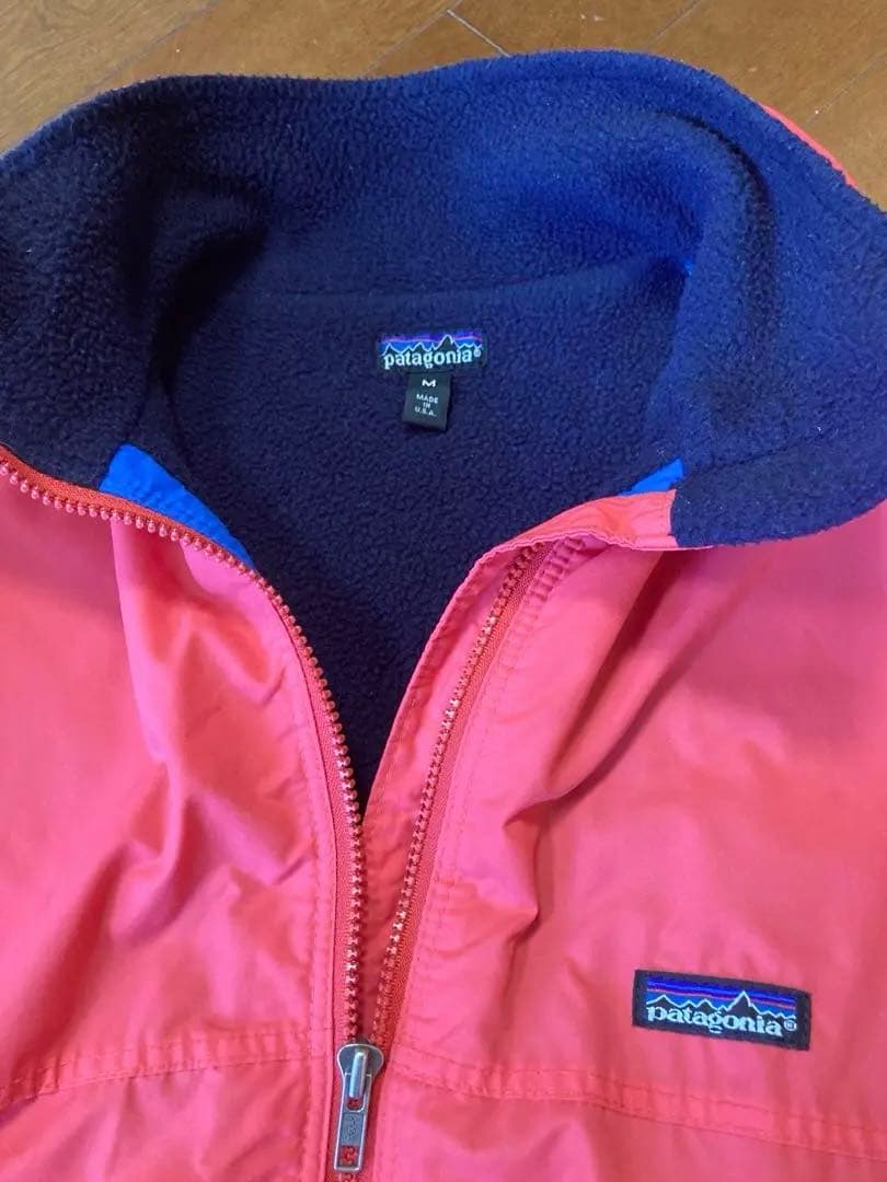 【パタゴニア】ビンテージ（90年代前半）、シェルドシンチラジャケット、USA製