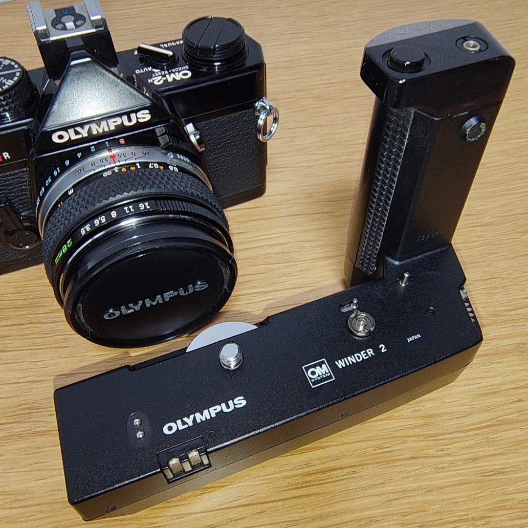 フィルムカメラ OLYMPUS OM-2N G.ZUIKO AUTO-W 28mm F3.5