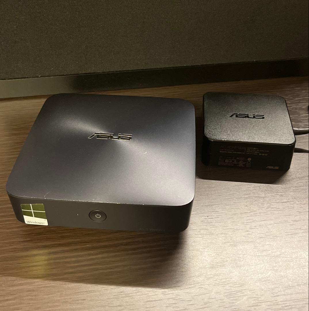 ミニPC ASUS UN42 Win10 SSD 256GB メモリ10GB