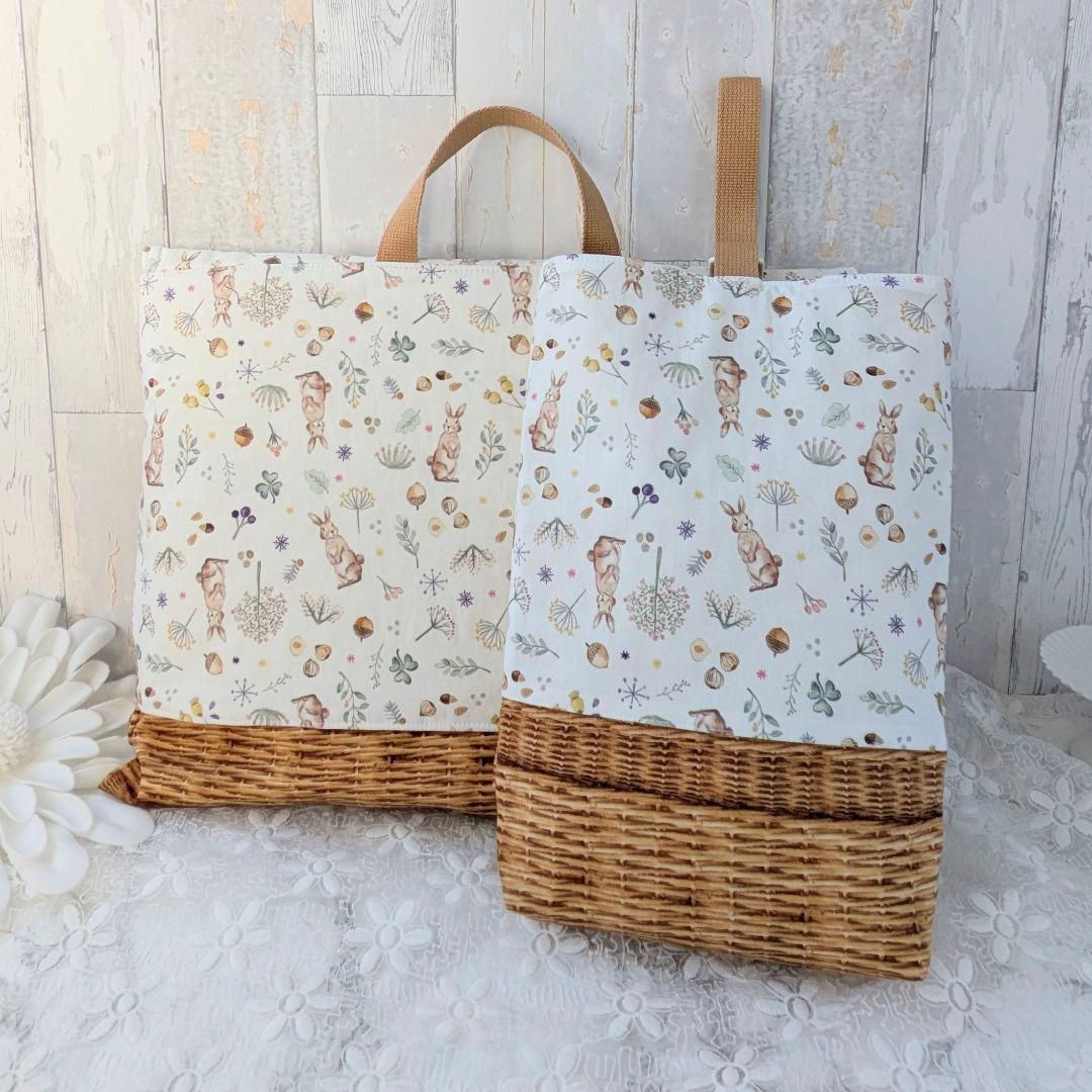 Karenページ　防災頭巾カバー　上履き袋