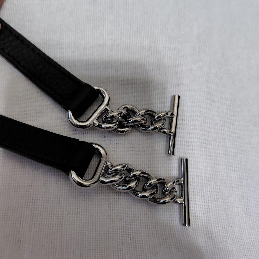 【本日限定価格】【極美品】michino バゲットバック オデオンミニ ブラック