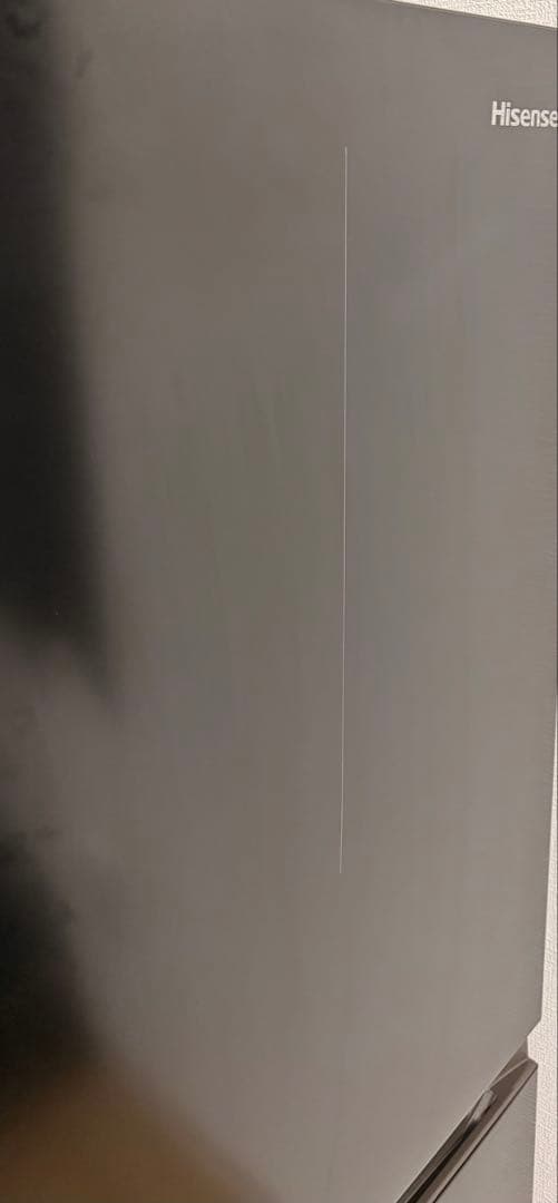 【直接取引限定】ハイセンス 2ドア冷蔵庫 162L ブラック（HR-D15F）