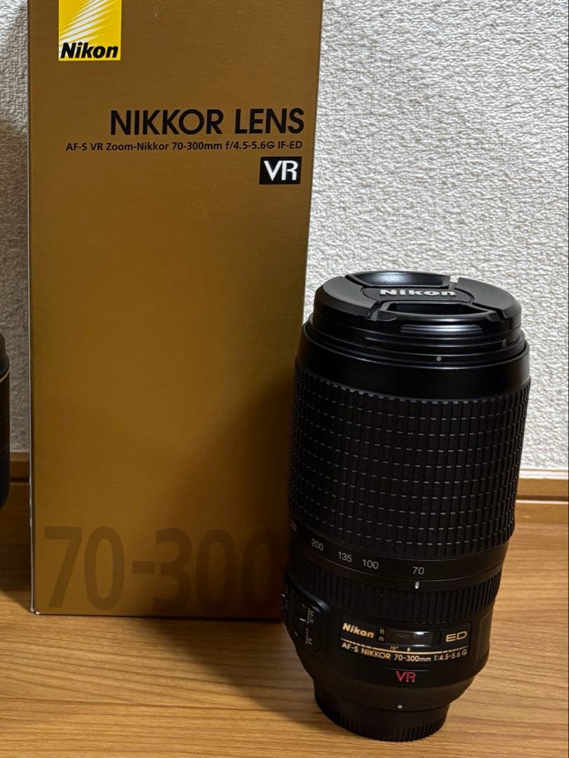 レンズ(ズーム) AF-S VR Zoom-Nikkor 70-300mm f4.5-5.6G