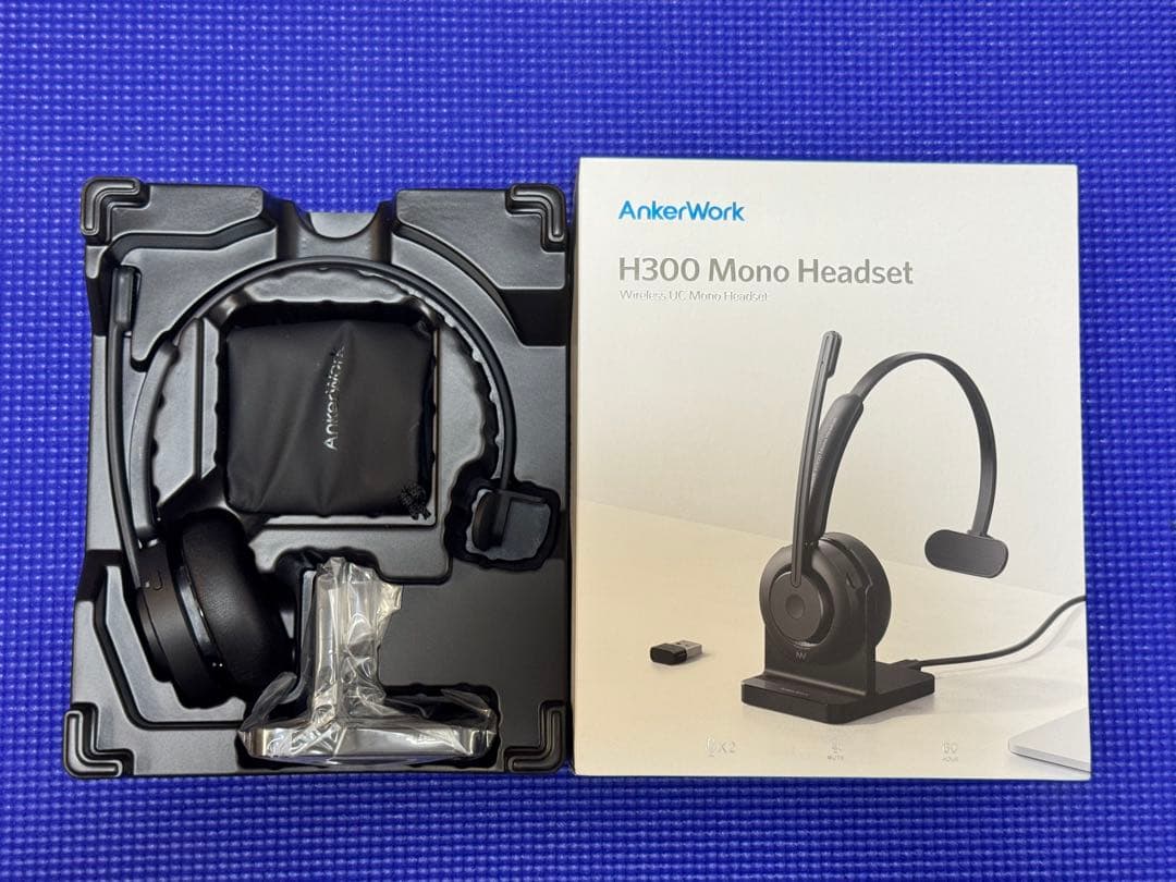 AnkerWork H300 Mono Headset ワイヤレスヘッドセット