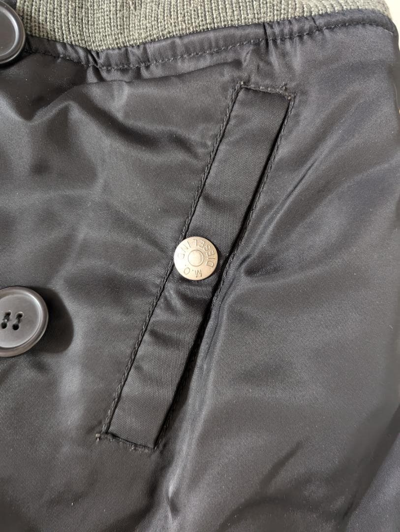 DIESEL（ディーゼル）レディース フーデッド ボンバージャケット M