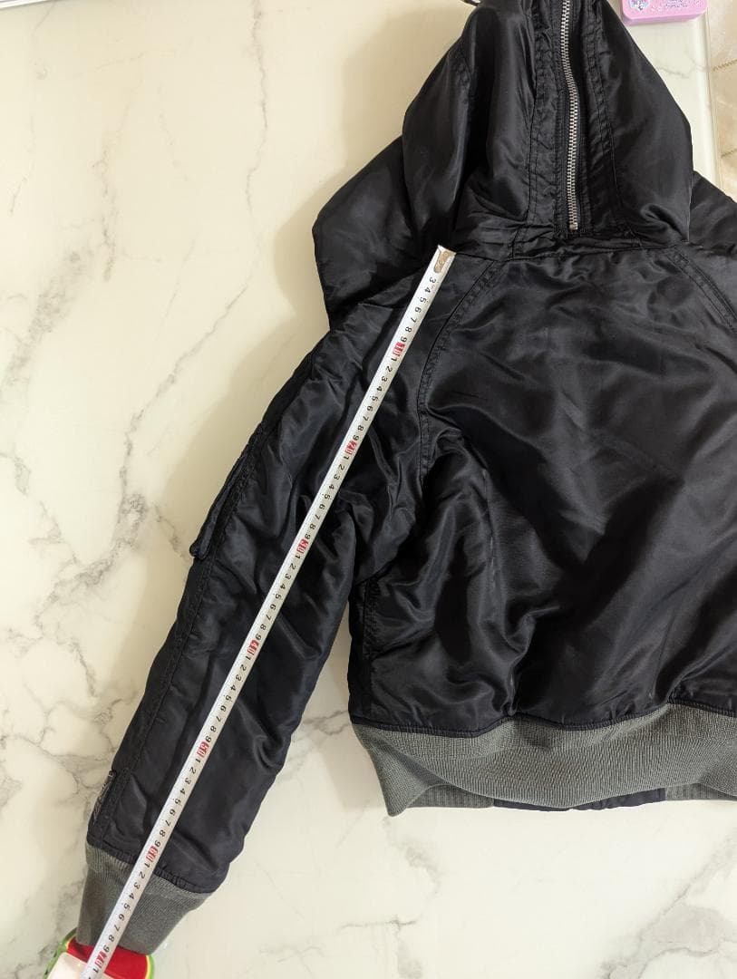 DIESEL（ディーゼル）レディース フーデッド ボンバージャケット M