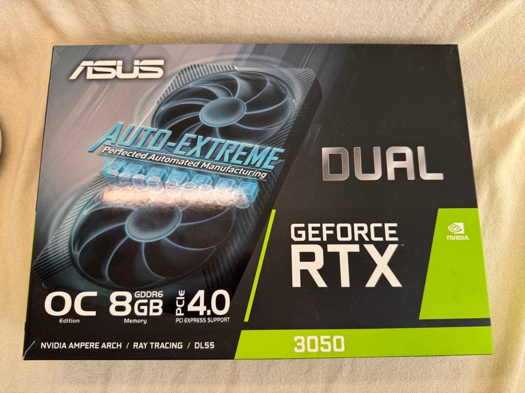 ASUS Dual GeForce RTX™ 3050 8GB