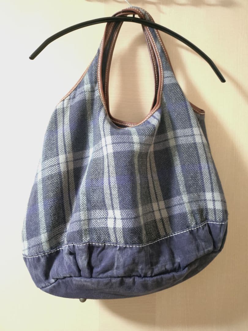 KAPITAL Duffle チェック柄トートバッグ ショルダーバッグ