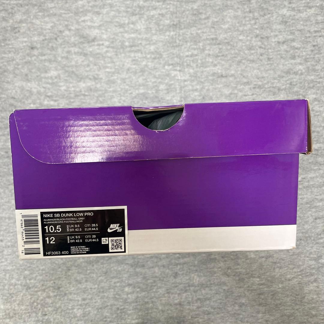 未発売 NIKE SB DUNK LOW PRO ALUMINUM BLACK