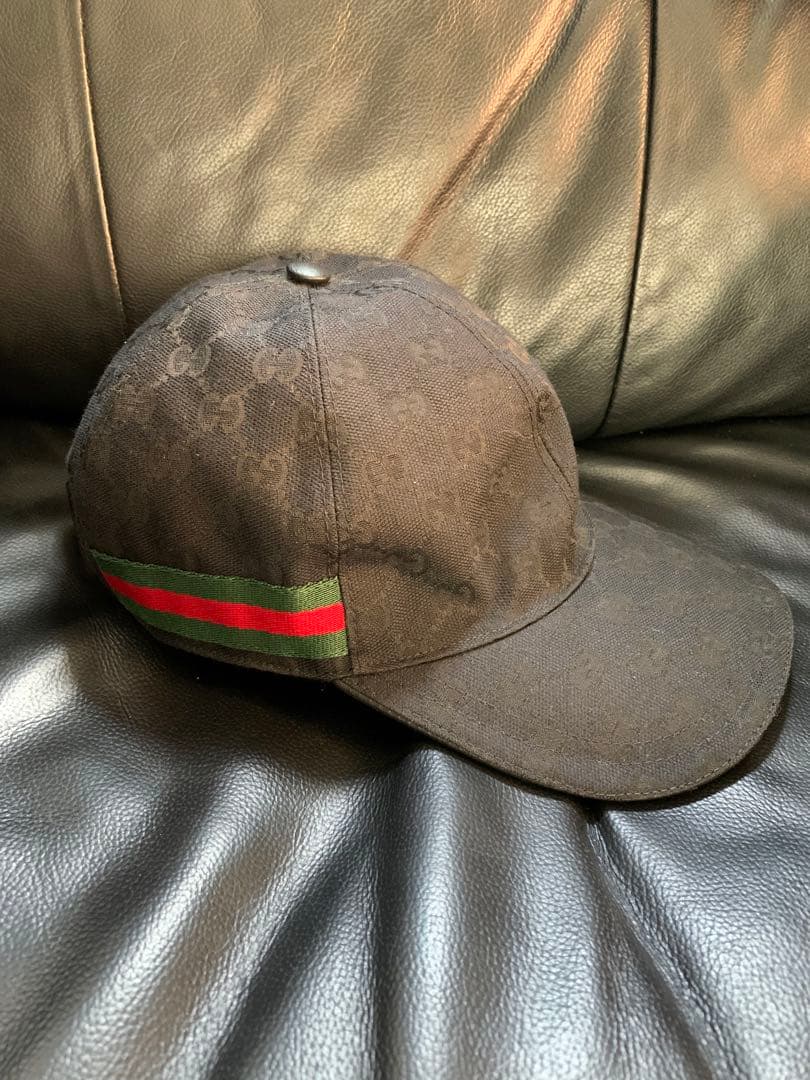 B*o様 最終価格/美品GUCCIベースボールキャップGGシェリーライン/グッチ