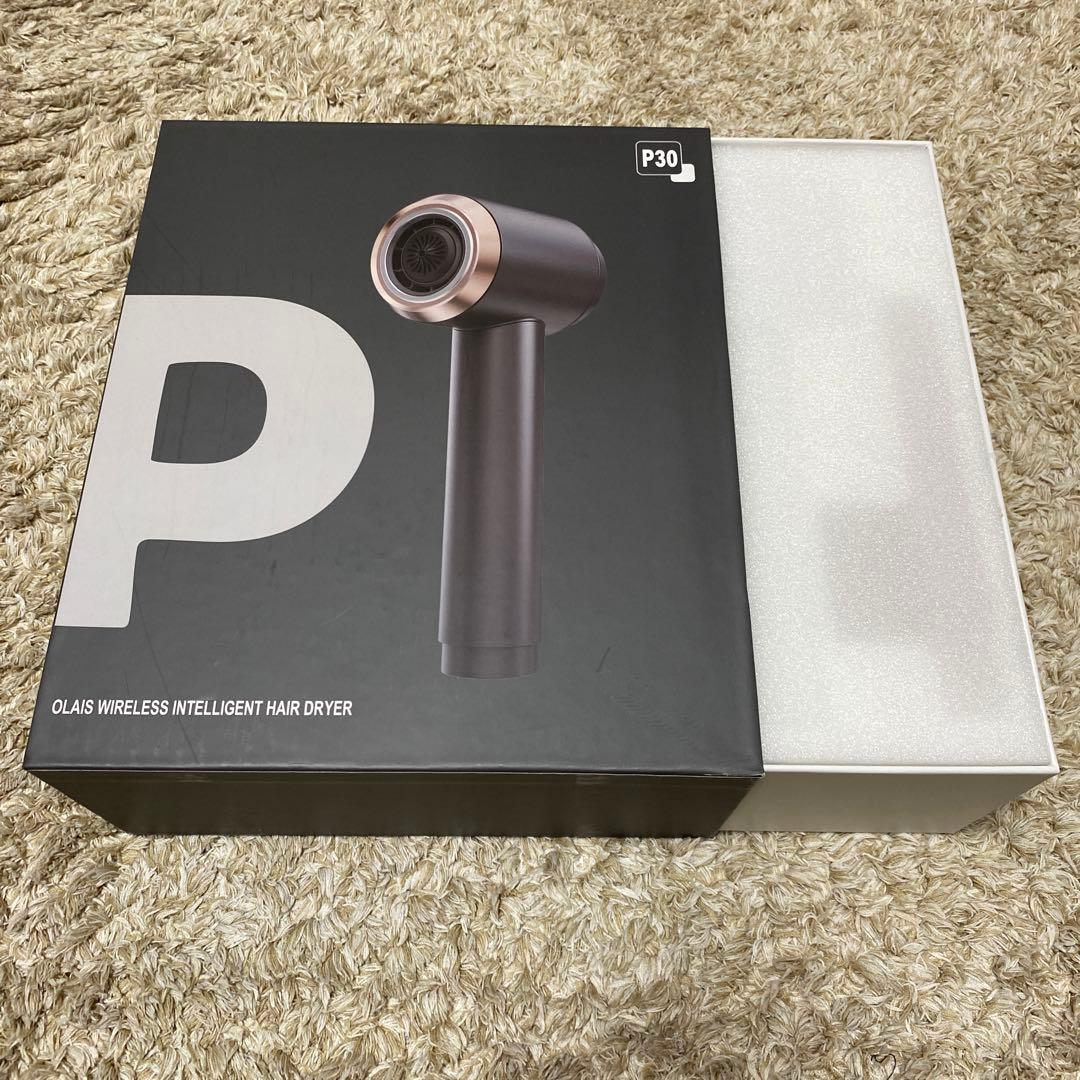 【使用回数5回_箱付き】コードレスドライヤー　カーリーガール