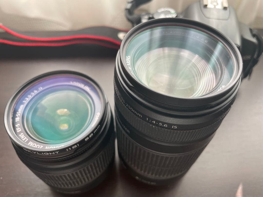 Canon EOS KISS X2 ダブルズームレンズ付き