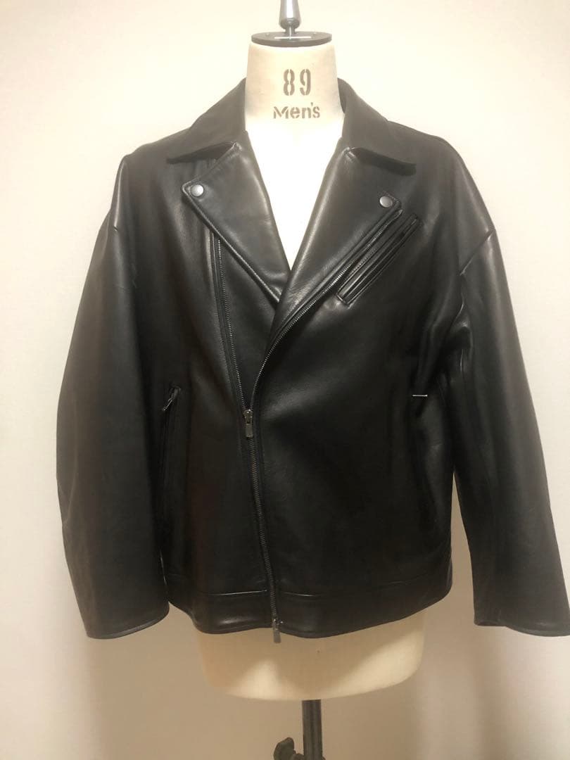 ジャケット・アウター YOKO SAKAMOTO LEATHER RIDERS JACKET