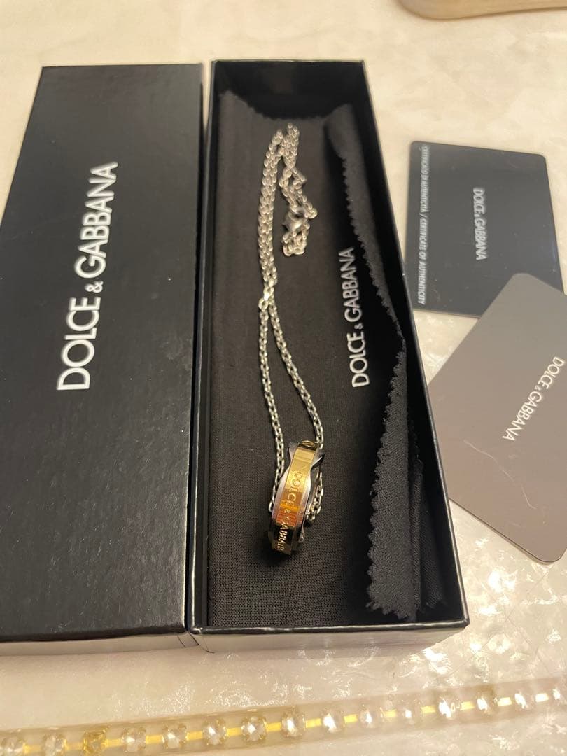 美品‼️DOLCE & GABBANA リング型ネックレス