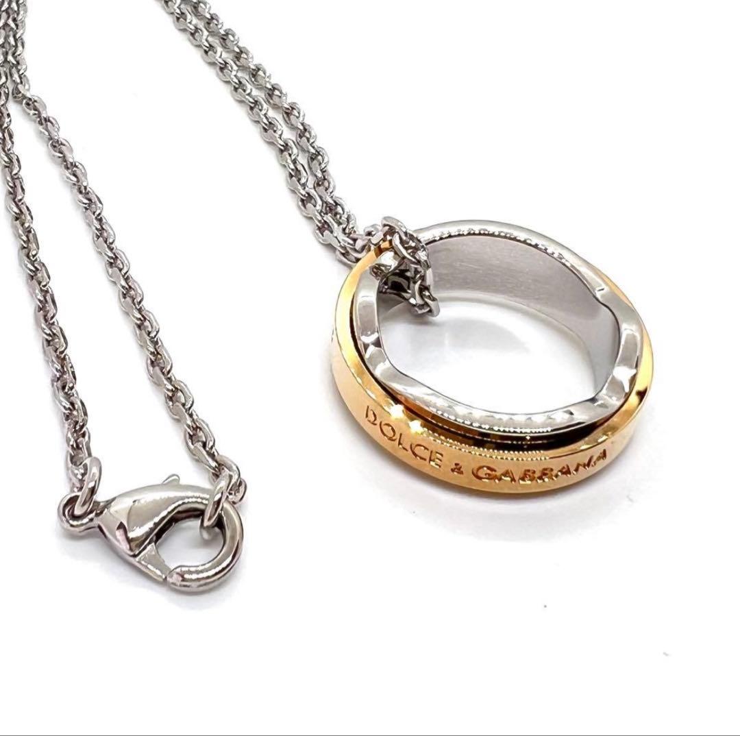 美品‼️DOLCE & GABBANA リング型ネックレス