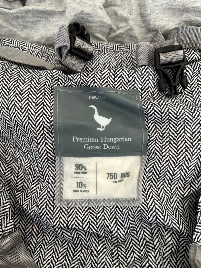 POGNAE ポグネー　防寒ケープ　ハンガリーグースダウン