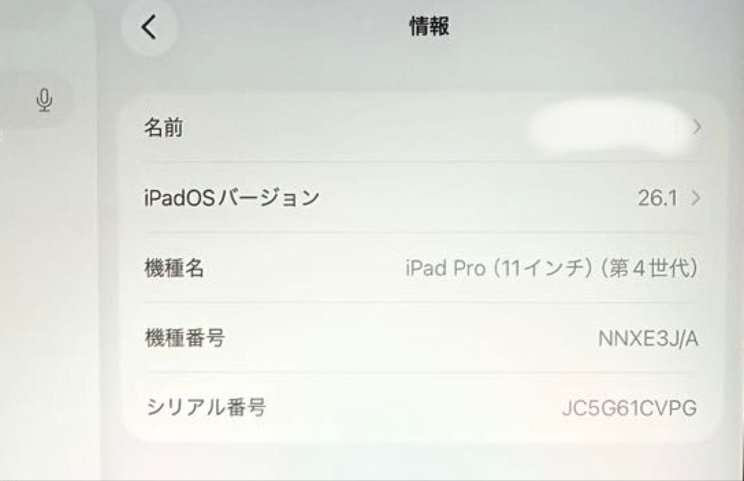 Apple正規交換品 iPad Pro 第4 128GB Wi-Fi