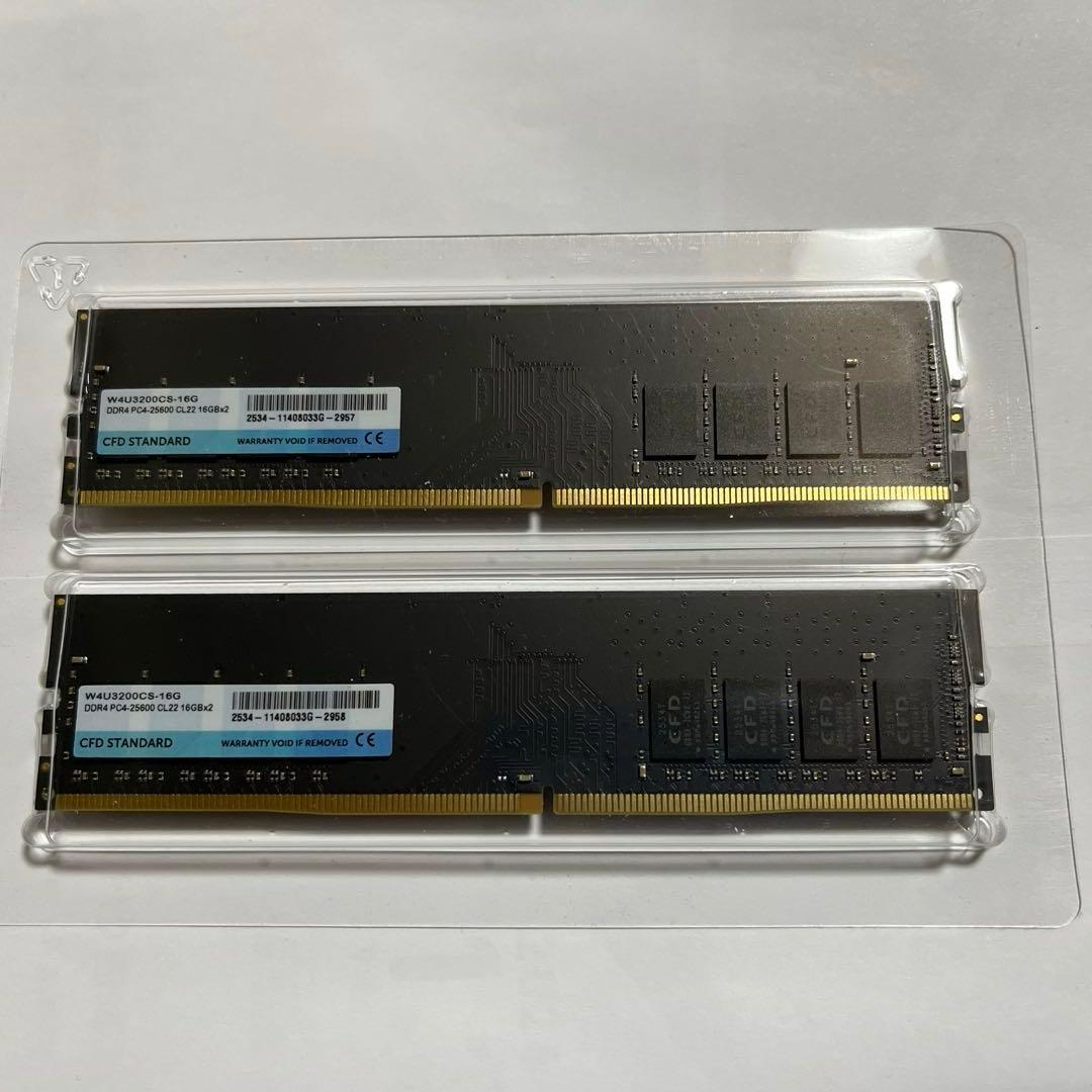 W4U3200CS-16G　DDR4 16GB×2枚セット
