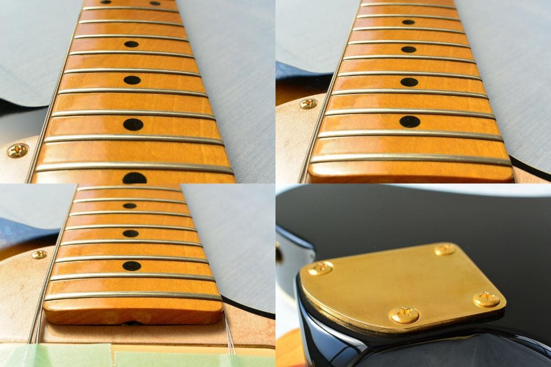 History Z2-CFS テレキャ P-90 ブラスブリッジ バーズアイPG