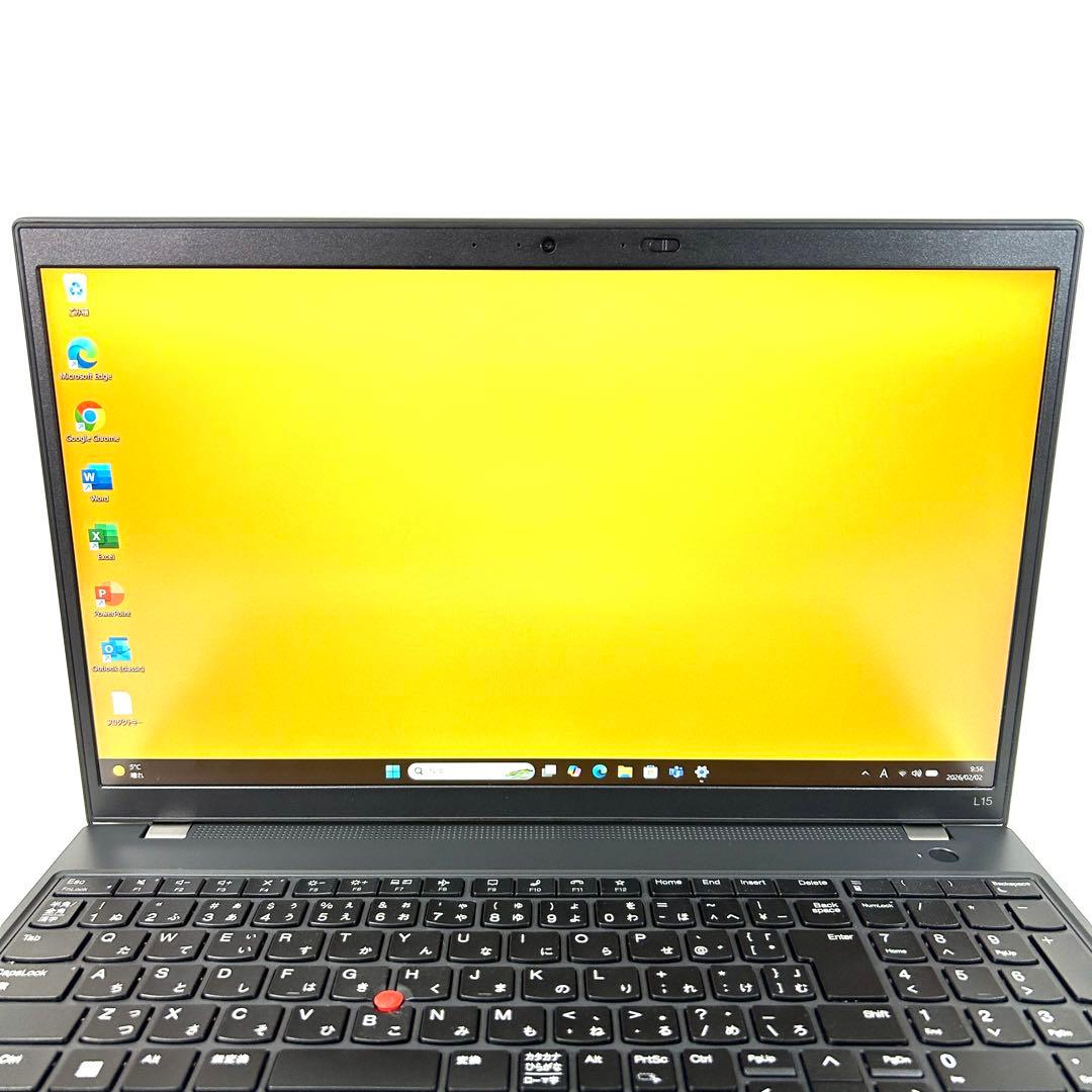 美品 レノボ ThinkPad L15 Gen3 i7 512GB 16GB