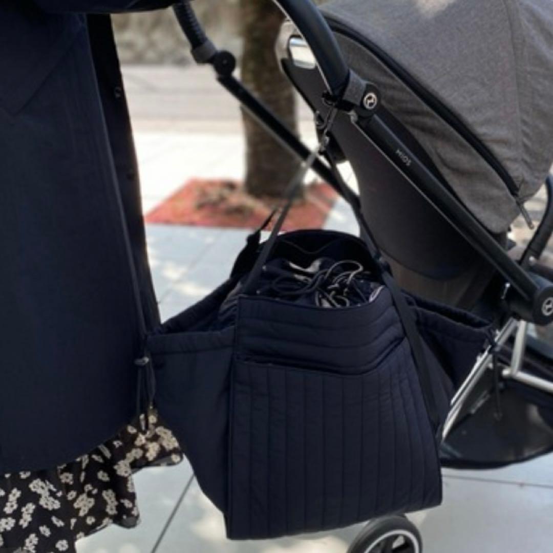 洗える 軽量＆大容量　キルティング マザーズバッグ（Mサイズ）