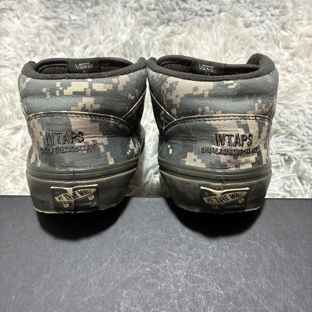 【良品】VANS × WTAPS US9 HALF CAB CAMO/GREY
