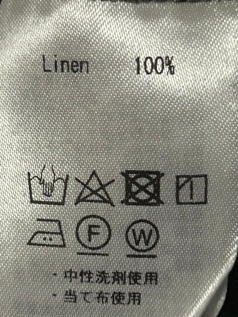 ま*け様 極美品 wafu.ついつい手を入れたくなるポケット付きボタンダウンシャ