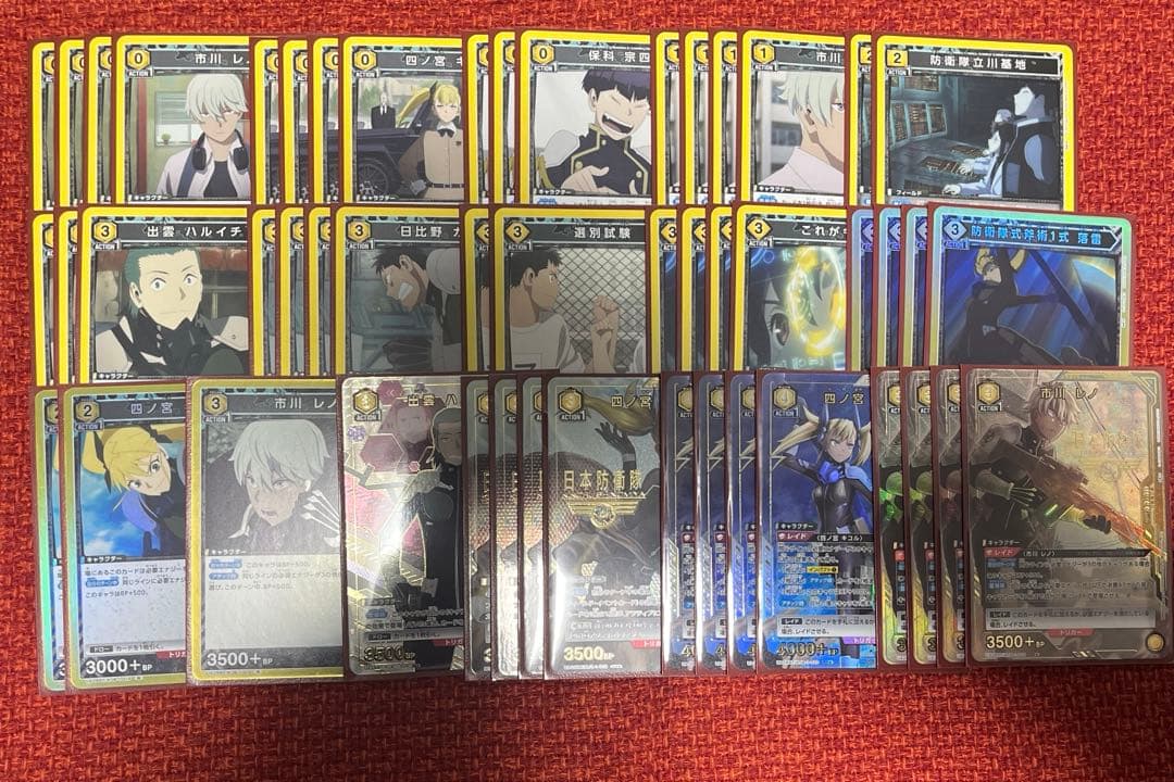 ユニオンアリーナ　怪獣8号　レノ　キコル　レノキコル　デッキ　パラレル　まとめ