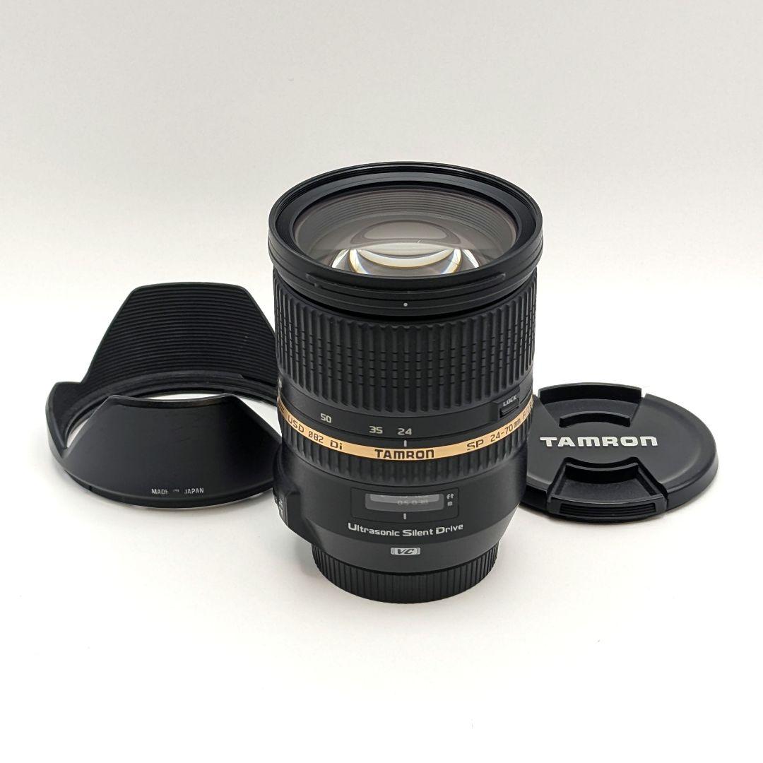 レンズ(ズーム) TAMRON SP 24-70mm F2.8 Canon