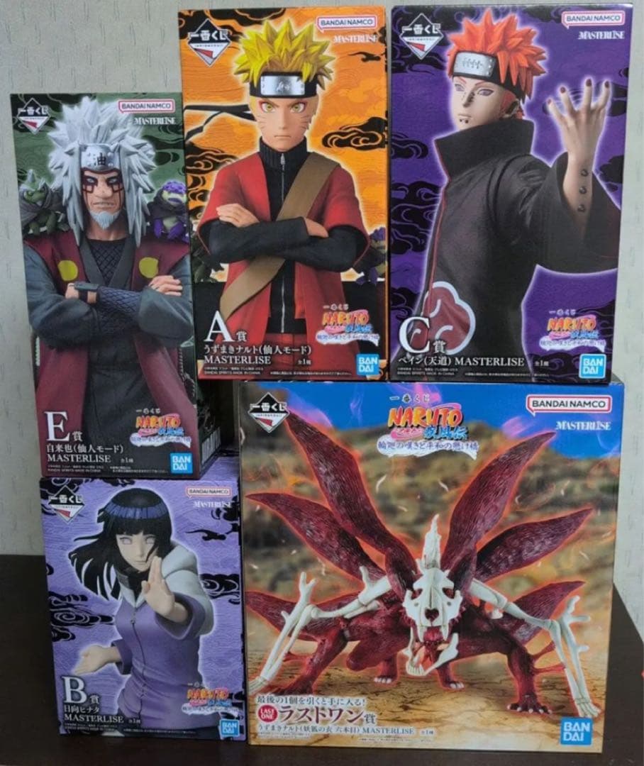 一番くじ NARUTO ナルト 輪廻の嘆きと平和の懸け橋 ABCE ラストワン賞