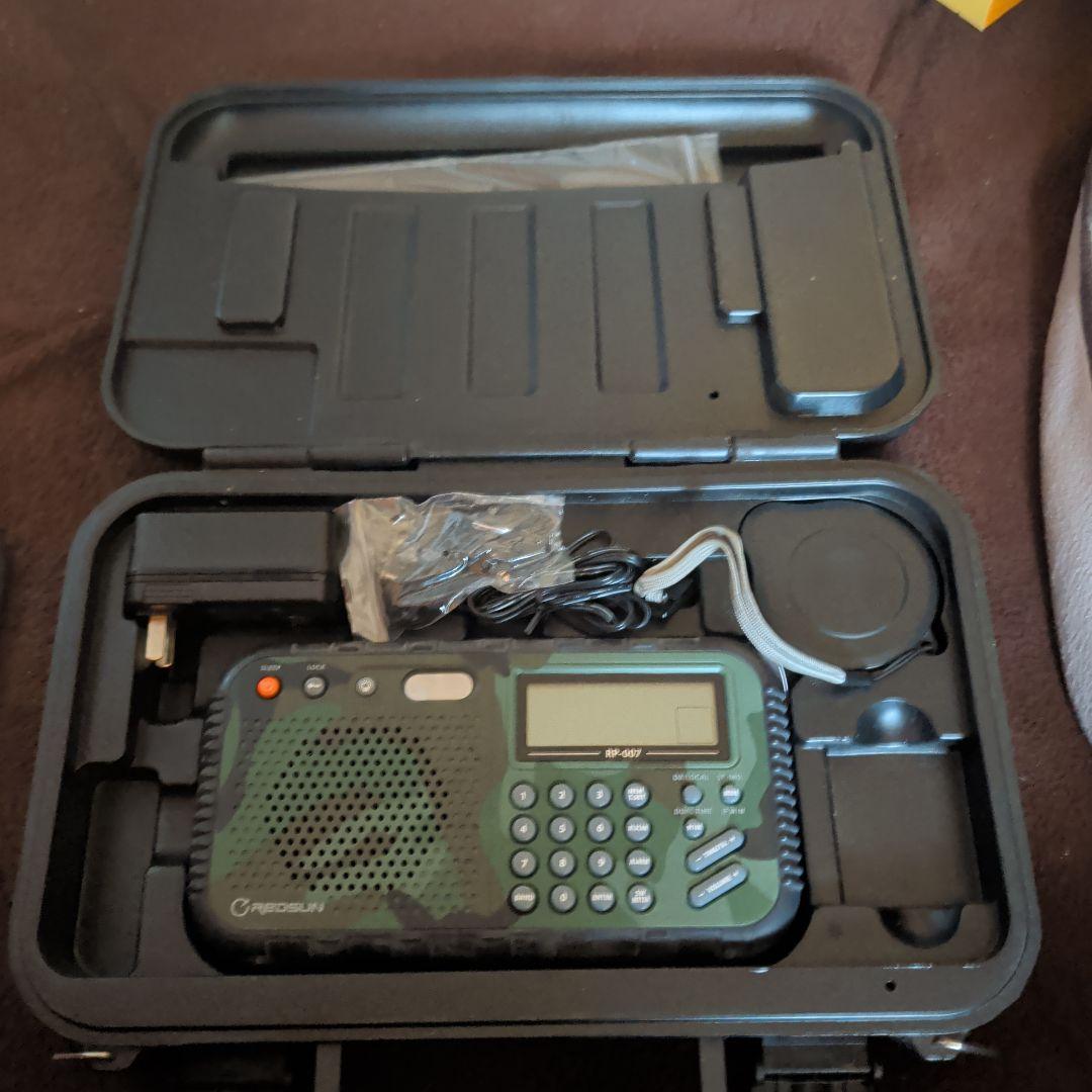 ＲEDSUN／ＲP007軍事用短波ラジオ