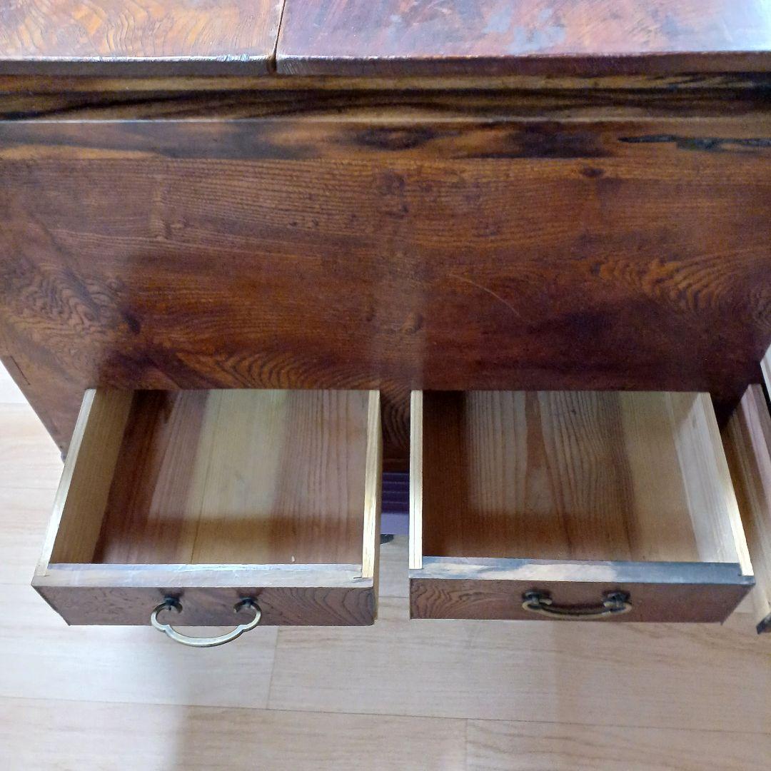 送料込み☆アンティーク【長火鉢/囲炉裏】木製