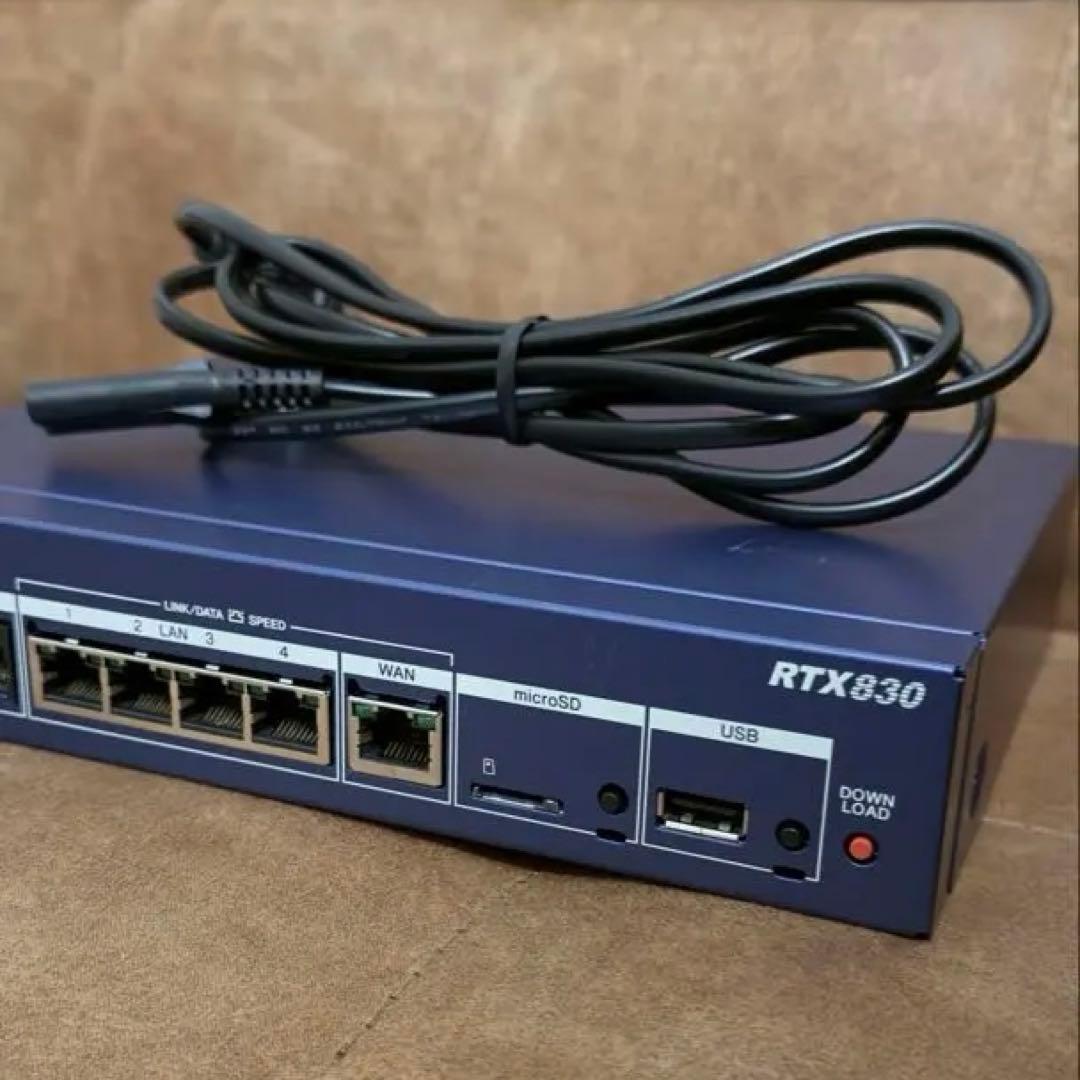 RTX830 有線LANルーター 4ポート