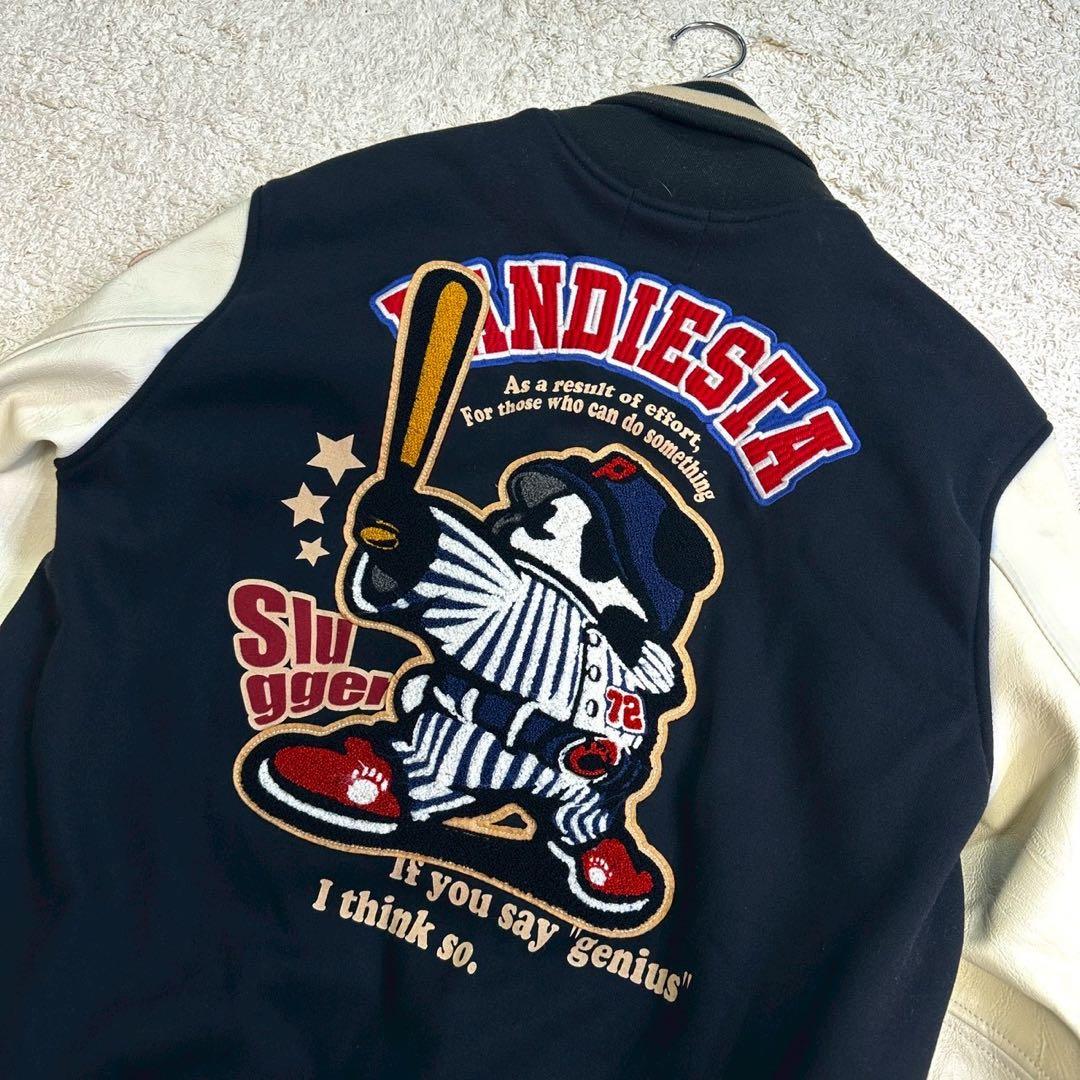 PANDIESTA パンディエスタ スタジャン ワッペン ブラック XLサイズ