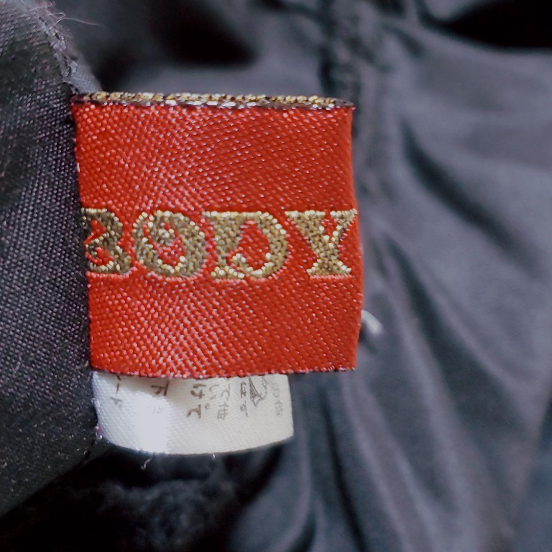 ボディライン フリル ワンピース ゴスロリ ロリータ 2way ブラック　2L