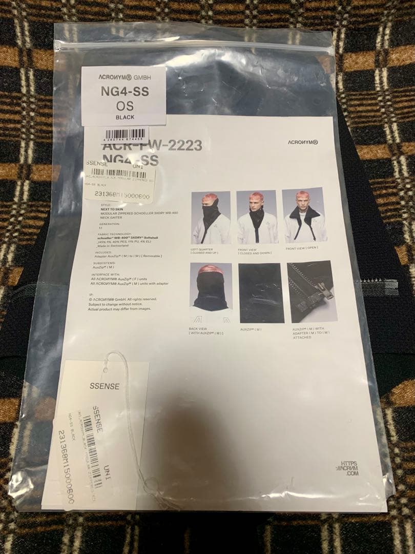 さ*ん様 極美品　ACRONYM NG4-SS ACR-FW-2223 アクロニ