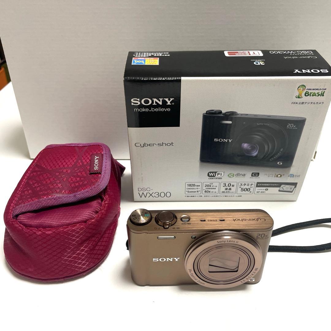 美品SONY DSC-WX300 デジタルカメラ /ソフトキャリングケースセット