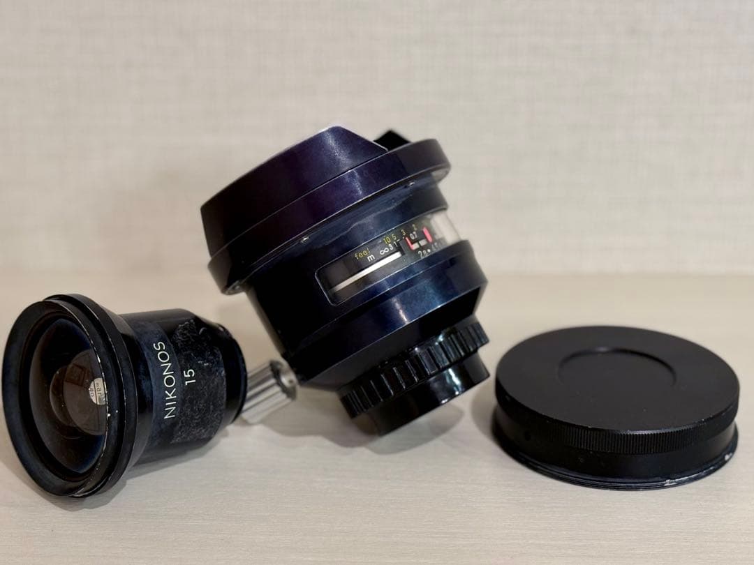NIKON UW-NIKKOR 15mm f/2.8 レンズ 専用ファインダー付