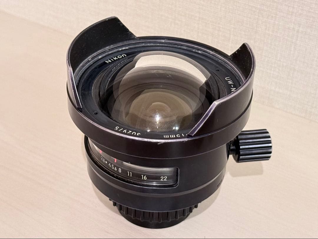 NIKON UW-NIKKOR 15mm f/2.8 レンズ 専用ファインダー付