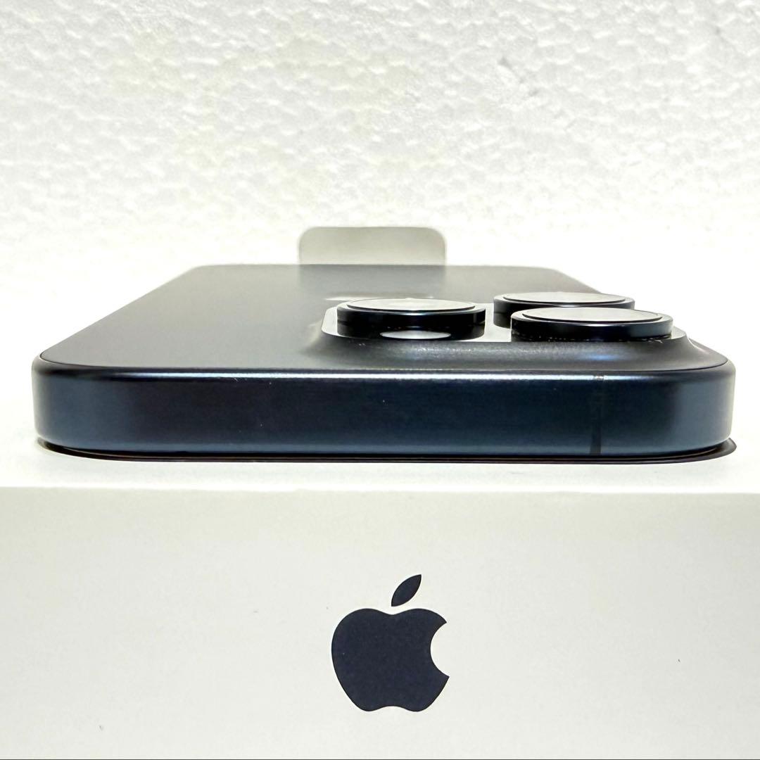 【美品】iPhone15pro ブルーチタニウム 128GB バッテリー91%