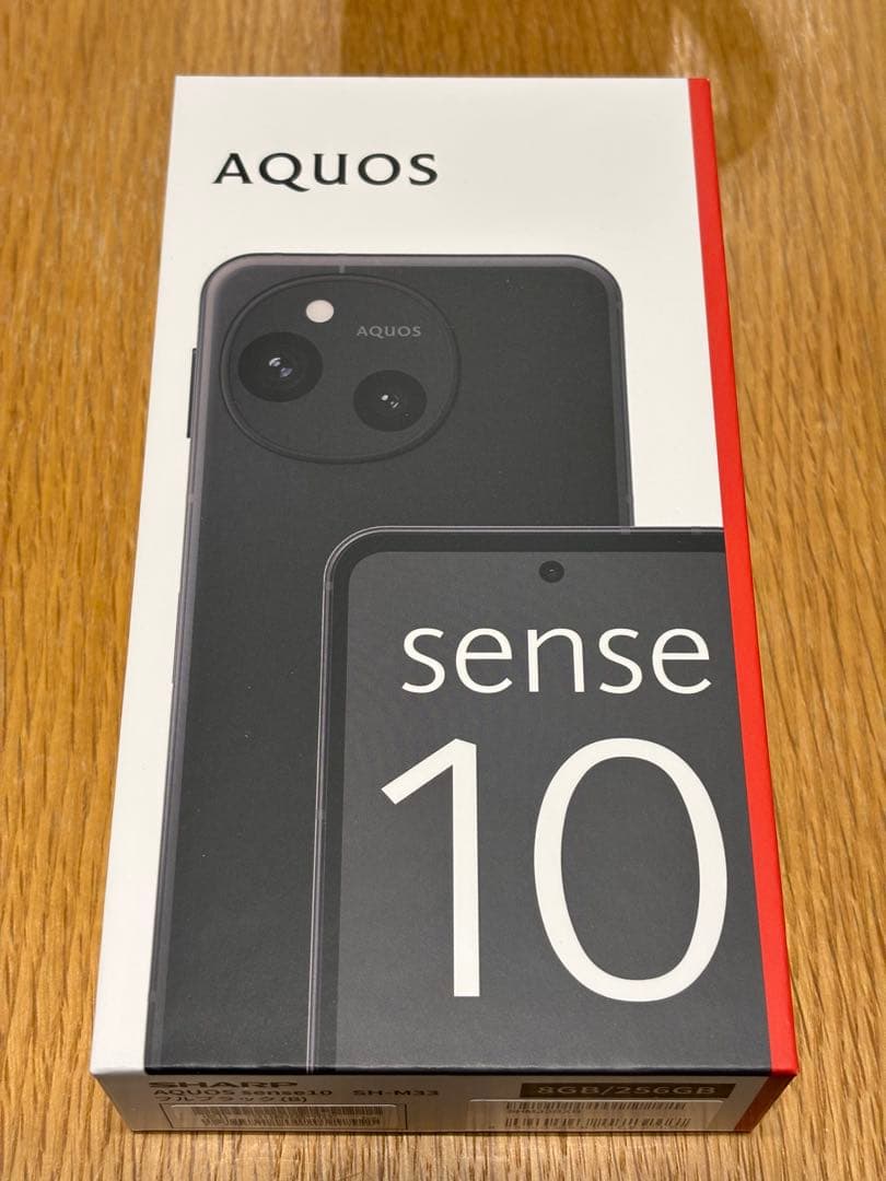 新品未開封 AQUOS sense10 256GB ブラック SH-M33B