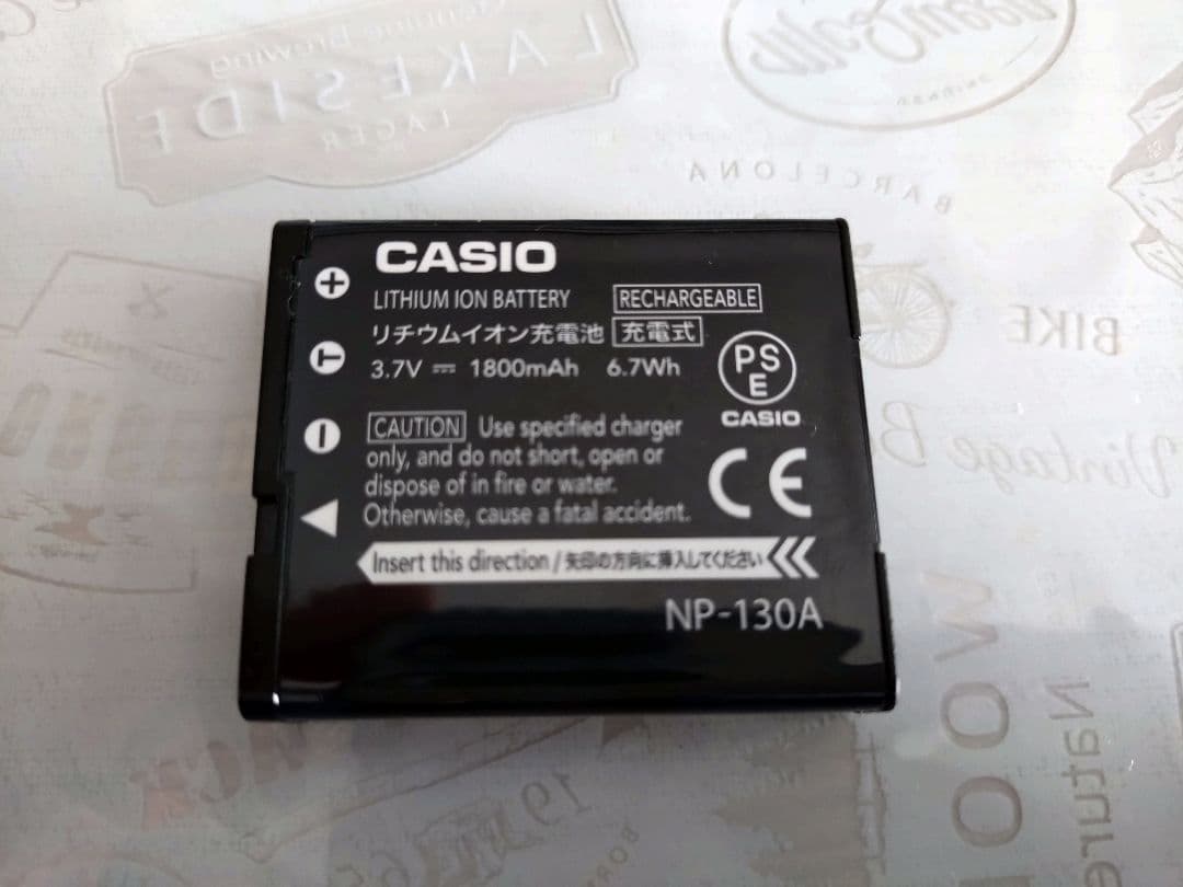 動作確認済 CASIO EXILIM EX‐ZR500 ゴールド