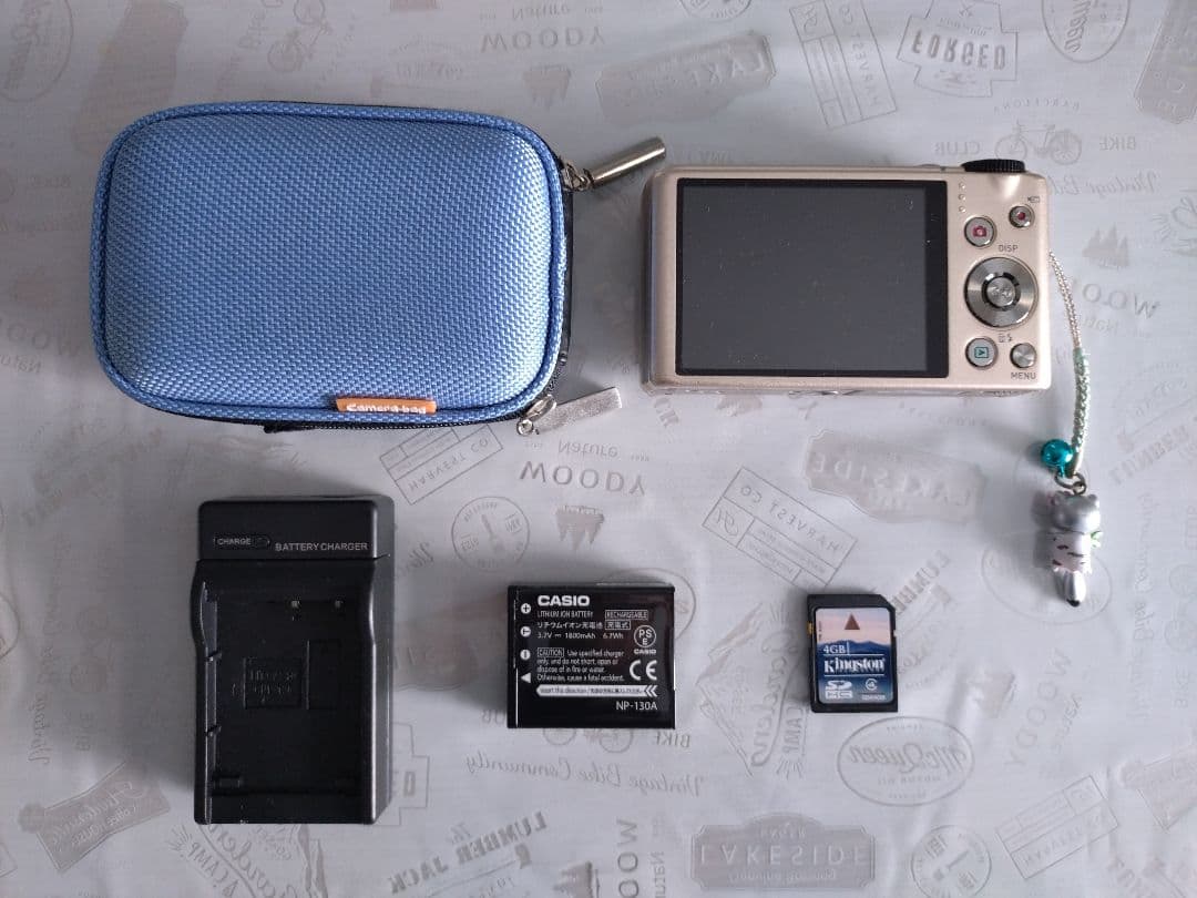 動作確認済 CASIO EXILIM EX‐ZR500 ゴールド