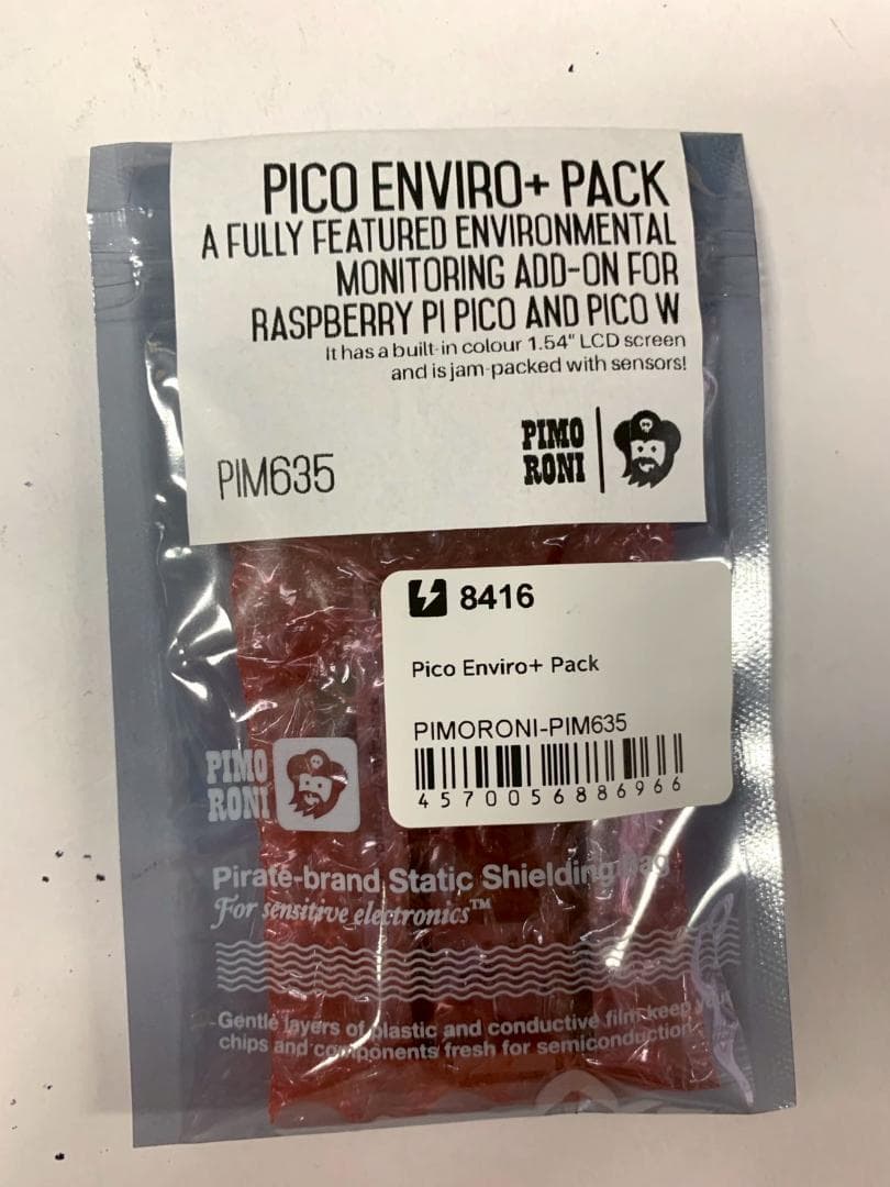拡張カード Pico Enviro+Pack PIM635