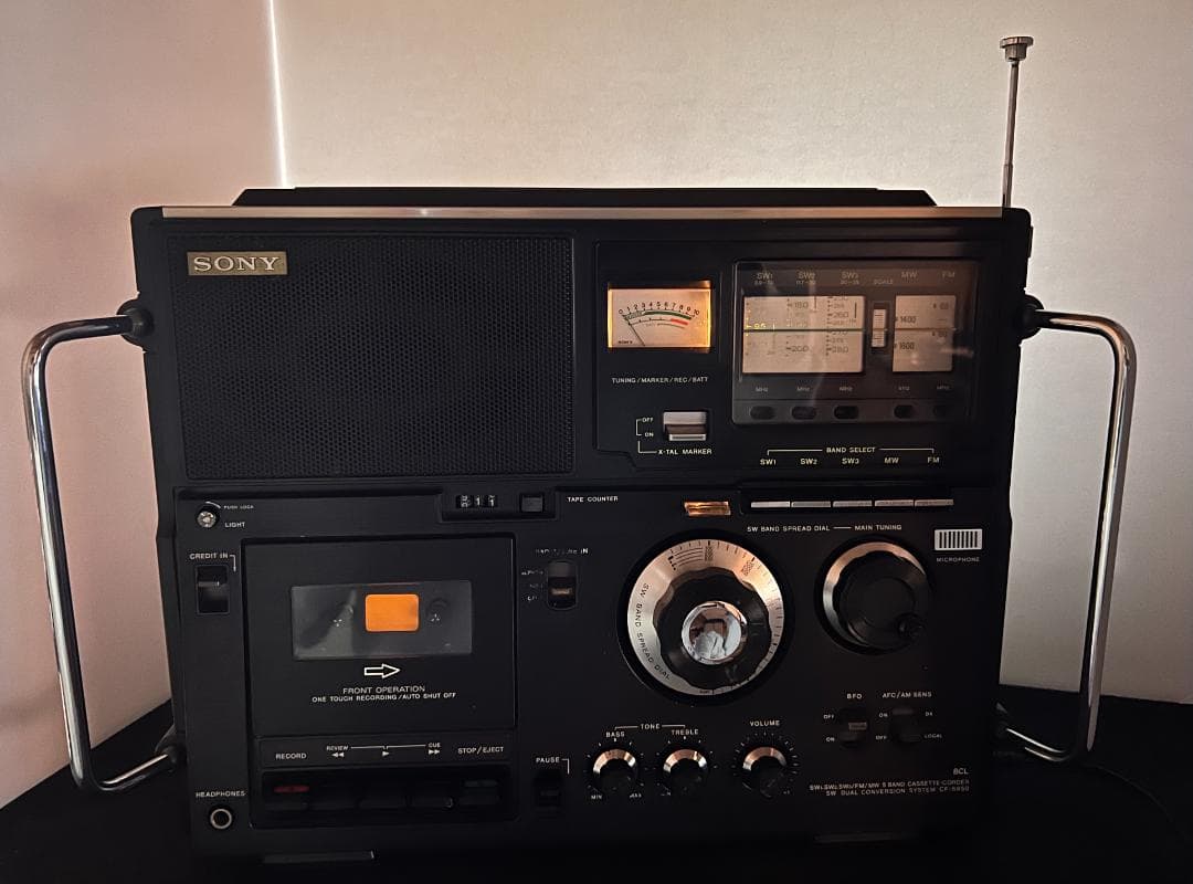 希少 動作確認済みソニー スカイセンサー CF-5950 ホルダー カタログ付き