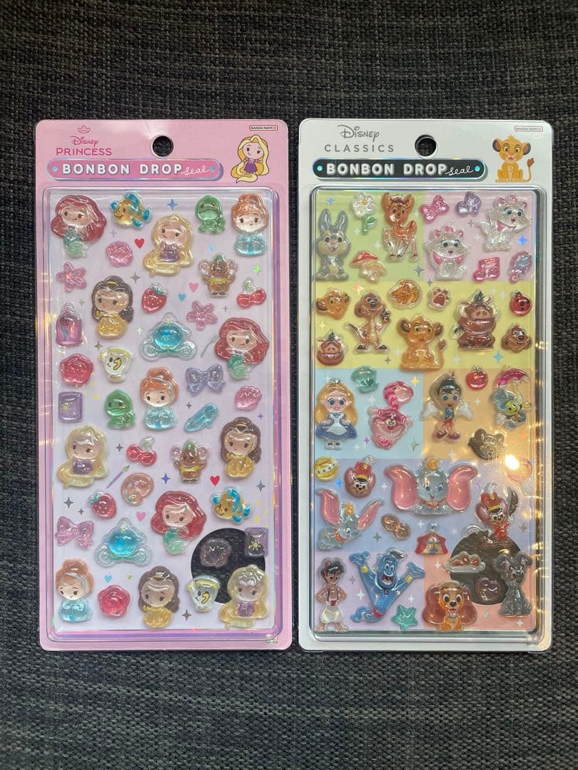 ボンボンドロップシール　ディズニープリンセス　　クラシック　正規品