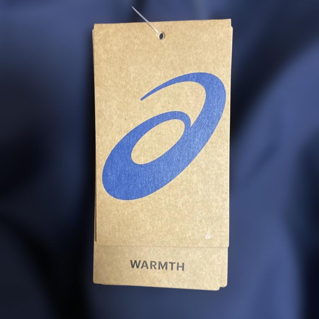 asics AIMTRG中綿ブレーカーフーディネイビーメンズXL