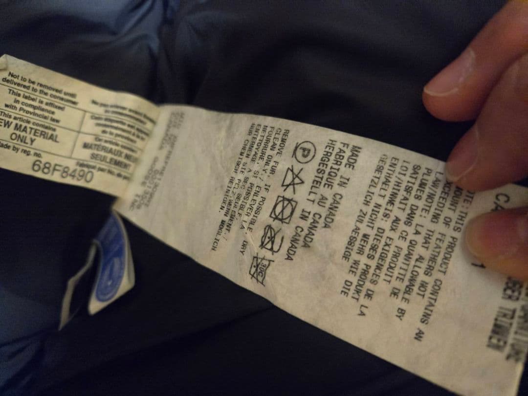 W*e様 オークション‼️　28万　美品　カナダグース　ミスティーク　ロングダウ