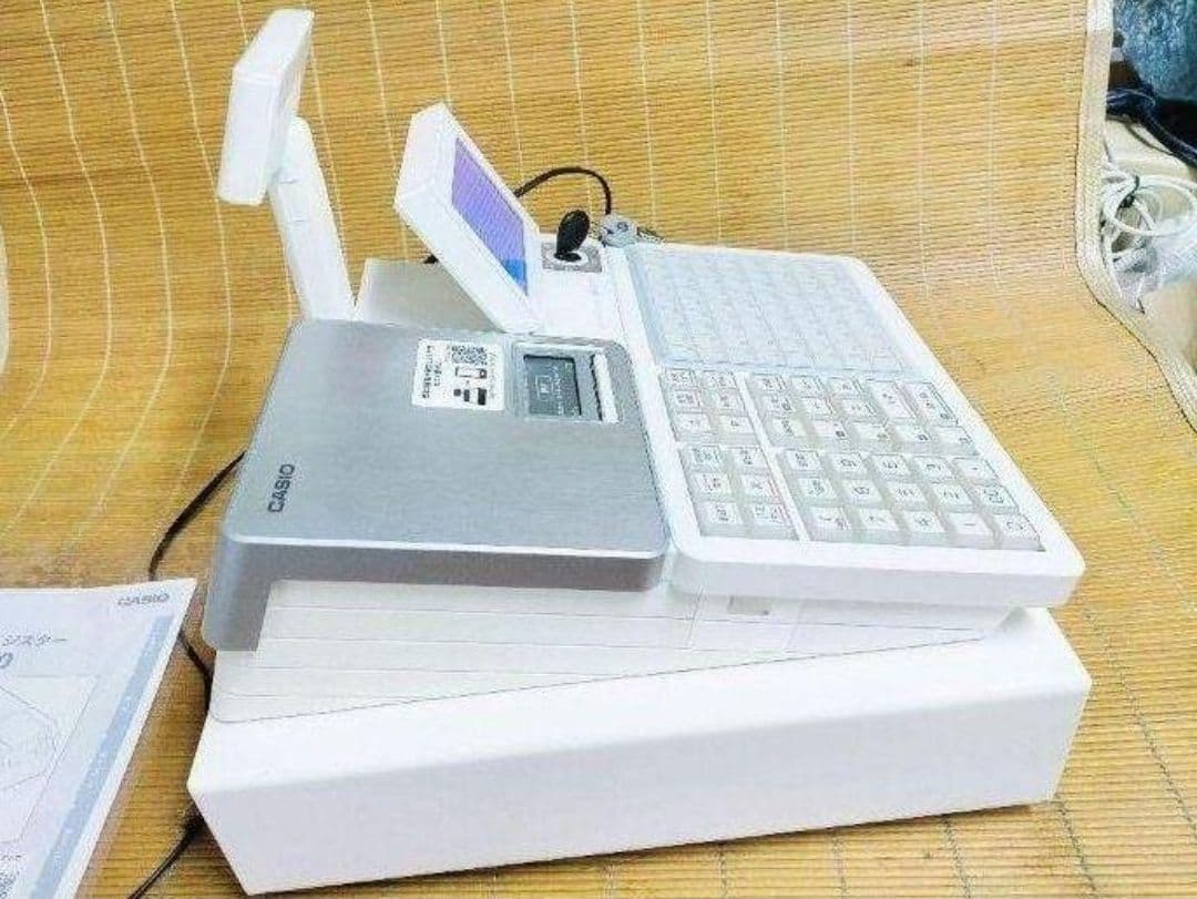 カシオレジスター　SR-C550最新スマホ管理Bluetooth　003334