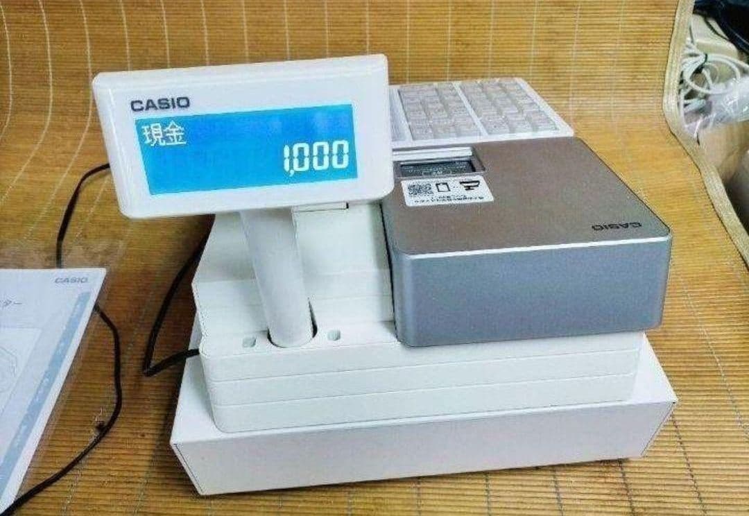 カシオレジスター　SR-C550最新スマホ管理Bluetooth　003334